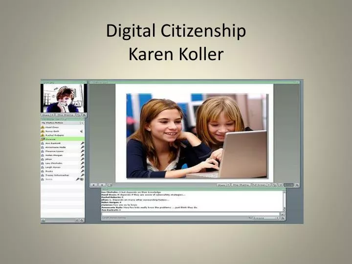 digital citizenship karen koller