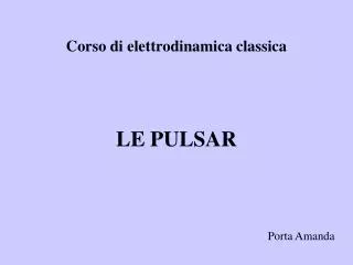 corso di elettrodinamica classica