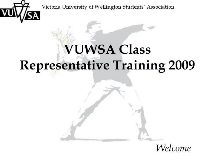 vuwsa class representative training 2009