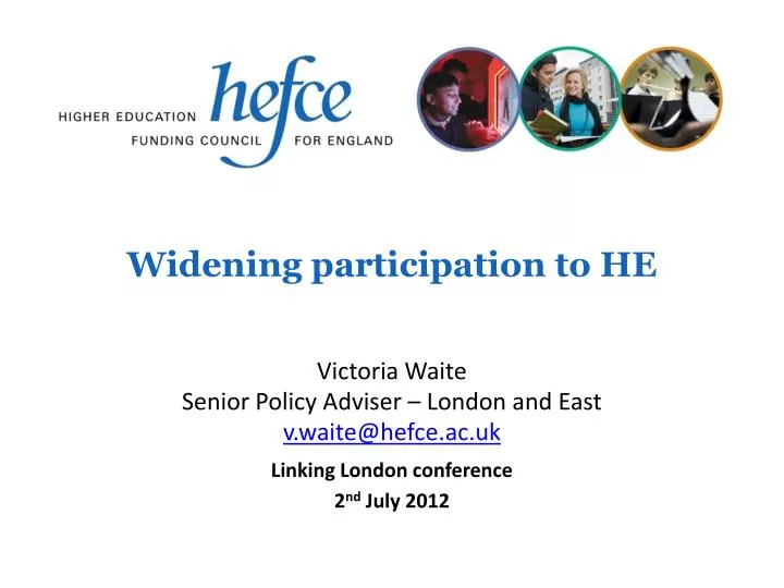 widening participation to he
