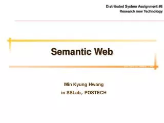 distributed system assignment 6 research new technology