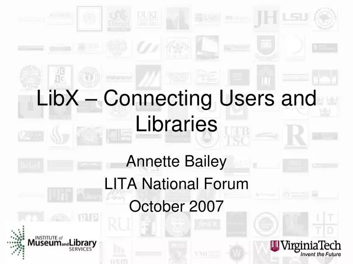 libx connecting users and libraries