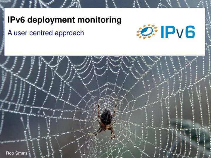 ipv6 deployment monitoring