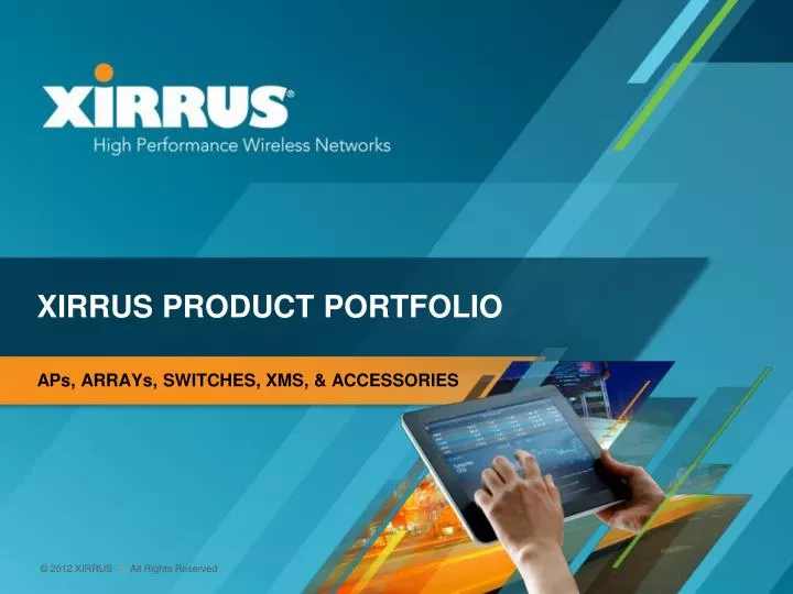 xirrus product portfolio