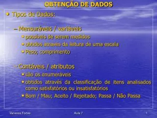 obten o de dados