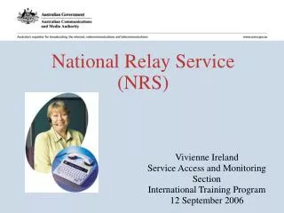 National Relay Service (NRS)