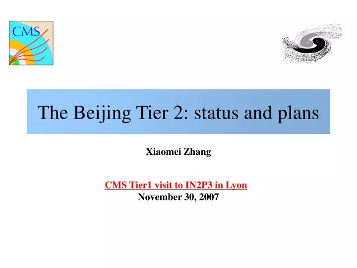 the beijing tier 2 status and plans