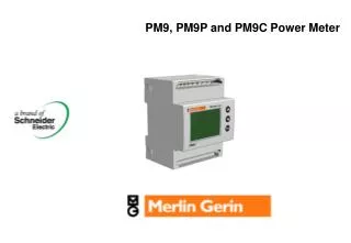 PM9, PM9P and PM9C Power Meter