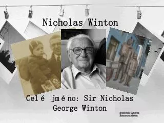 nicholas winton