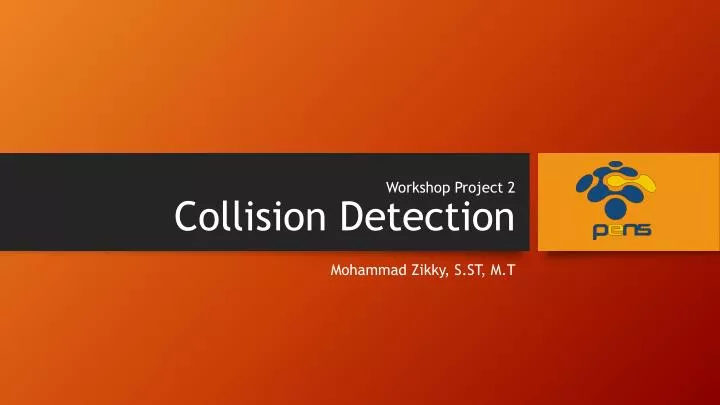 workshop project 2 collision detection