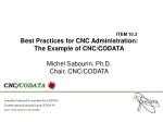 Canadian National Committee for CODATA Comité national canadien pour CODATA - slide 1