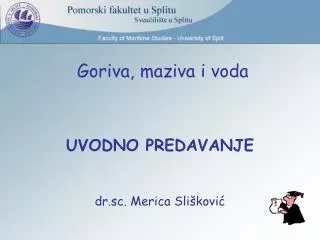 goriva maziva i voda