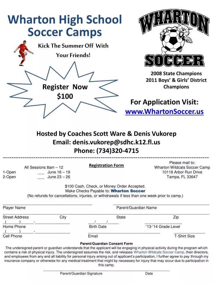 for application visit www whartonsoccer us