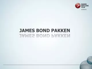 james bond pakken