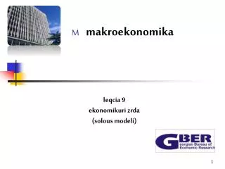 m makroekonomika