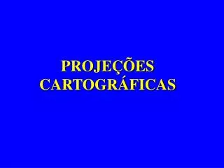 proje es cartogr ficas