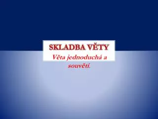 skladba v ty