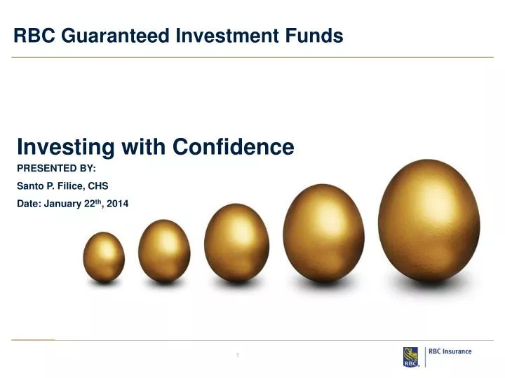 rbc guaranteed investment funds