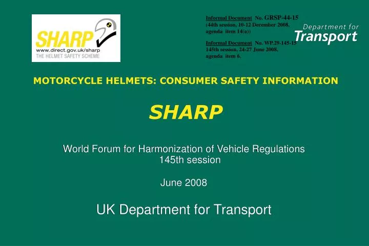 motorcycle helmets consumer safety information sharp