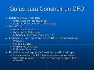 gu as para construir un dfd
