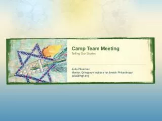 Camp Team Meeting