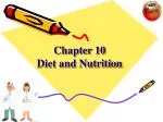 Chapter 10 Diet and Nutrition