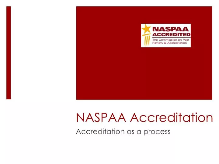 naspaa accreditation