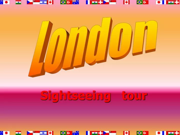 sightseeing tour