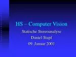 HS – Computer Vision - slide 1