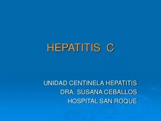 hepatitis c