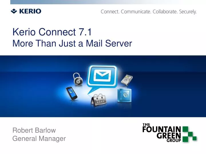 kerio connect 7 1 more than just a mail server
