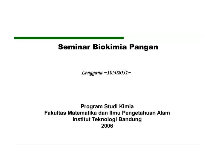seminar biokimia pangan