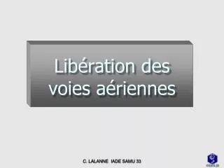 lib ration des voies a riennes