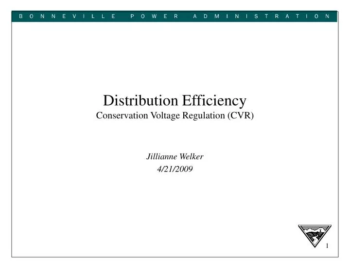 distribution efficiency conservation voltage regulation cvr