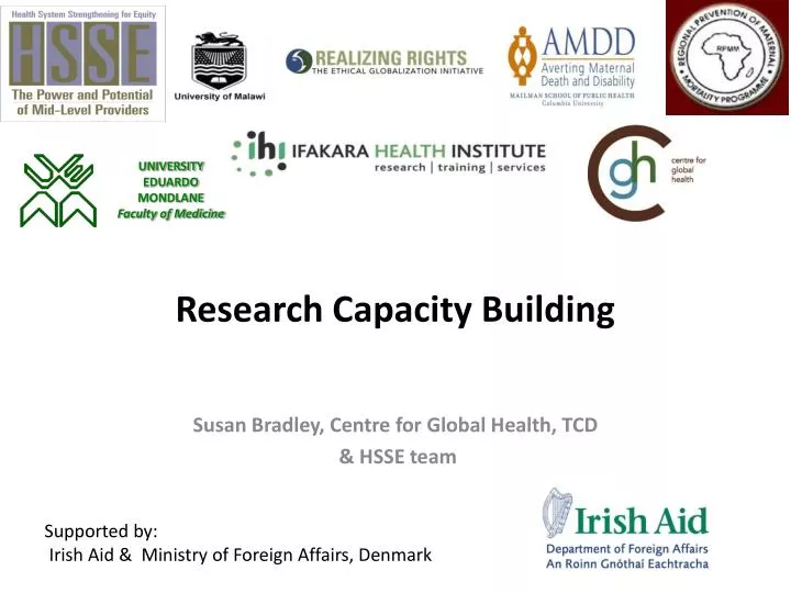 research capacity building