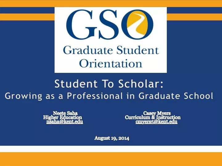 student to scholar growing as a professional in graduate school