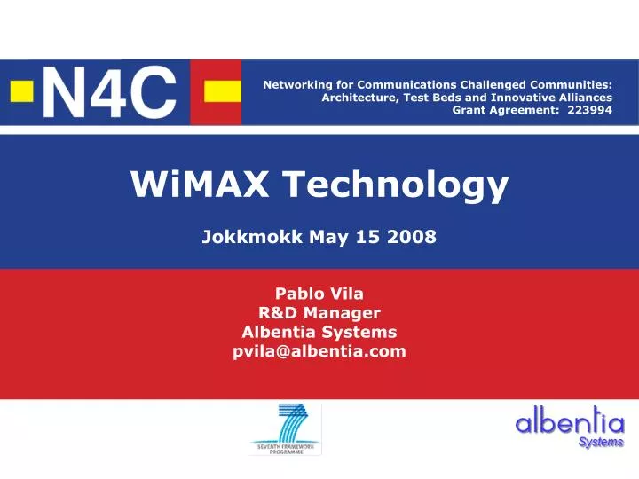 wimax technology jokkmokk may 15 2008