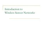 Introduction to Wireless Sensor Networks - slide 1