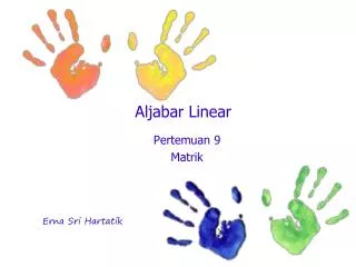 aljabar linear