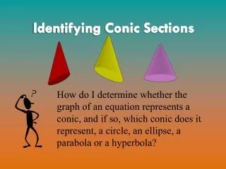 Identifying Conic Sections