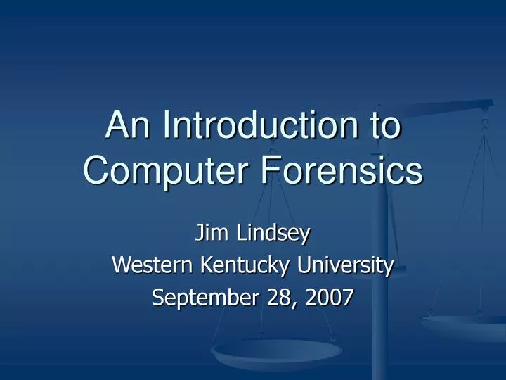 an introduction to computer forensics