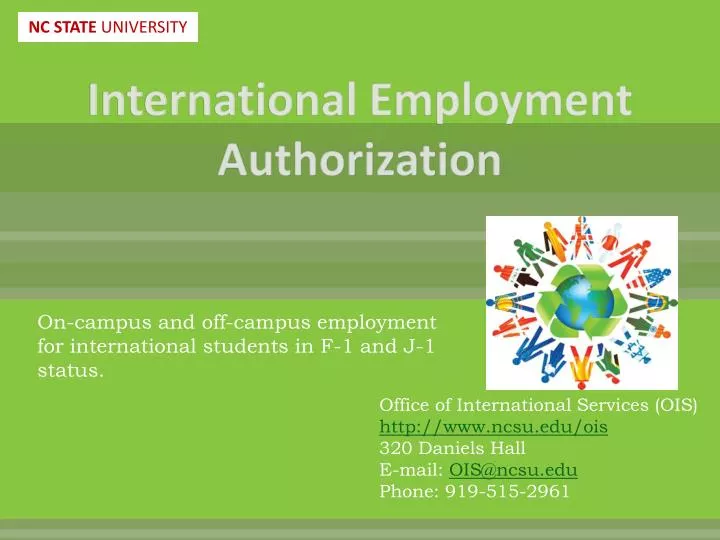 international employment authorization