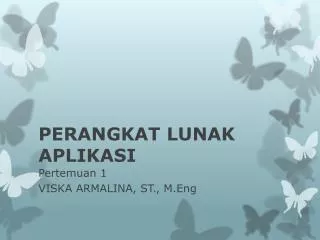 perangkat lunak aplikasi