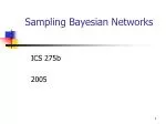 Sampling Bayesian Networks