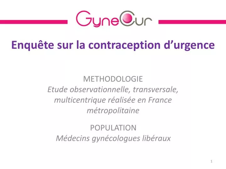 methodologie etude observationnelle transversale multicentrique r alis e en france m tropolitaine