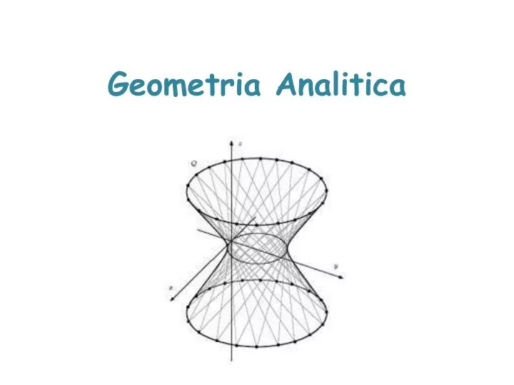 geometria analitica
