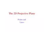 The 2D Projective Plane - slide 1