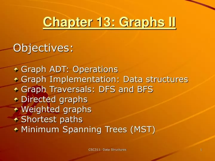 chapter 13 graphs ii