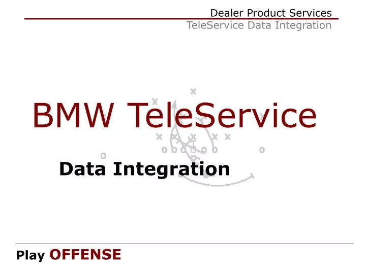 bmw teleservice