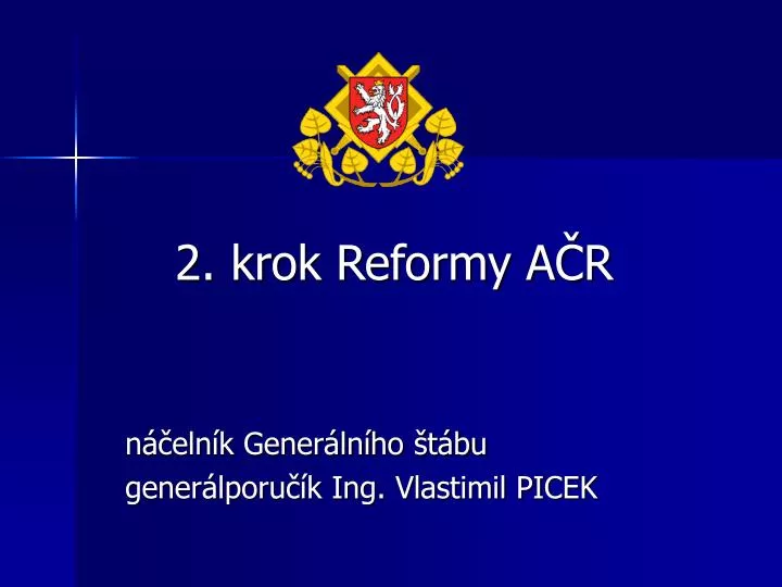 2 krok reformy a r